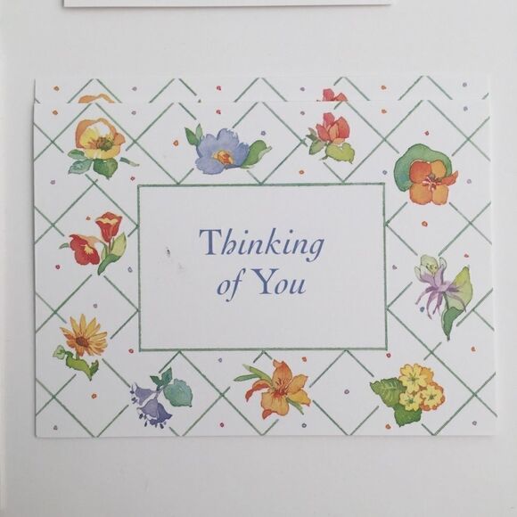 Vintage Current Birthday Cards Bundle/Lot 8 Floral Design Printed in the USA - Picture 6 of 8